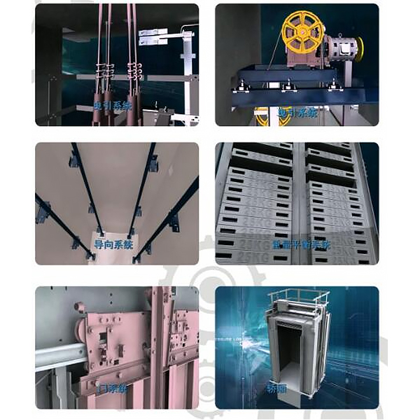 电梯装配虚拟拟真实验装置,管路串并联实验台